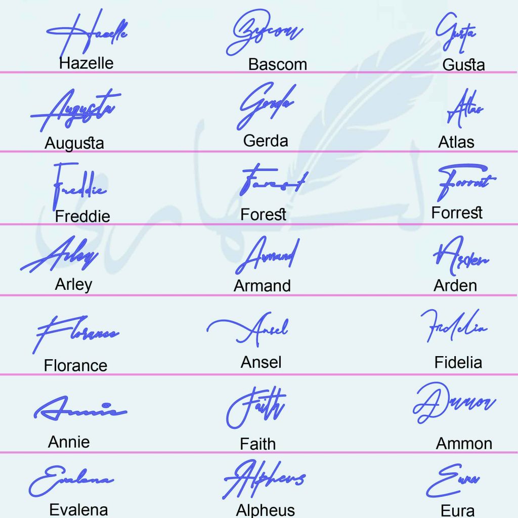 Handwritten Signature Online